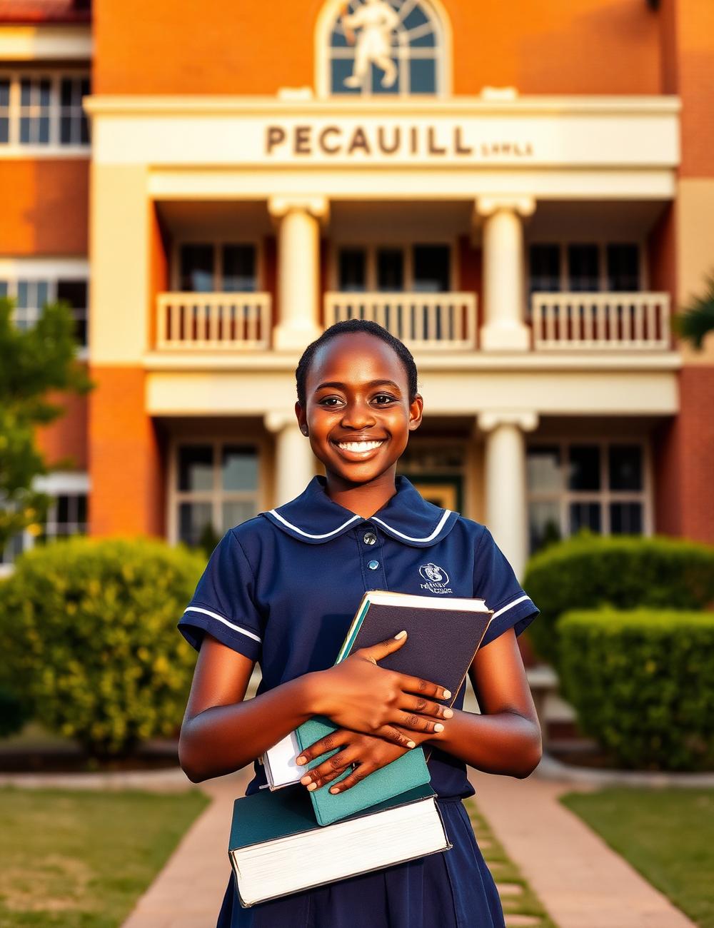 A Queen of Peace student